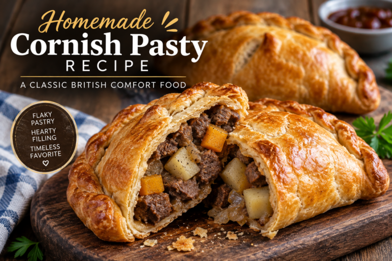 Easy Homemade Cornish Pasty Recipe