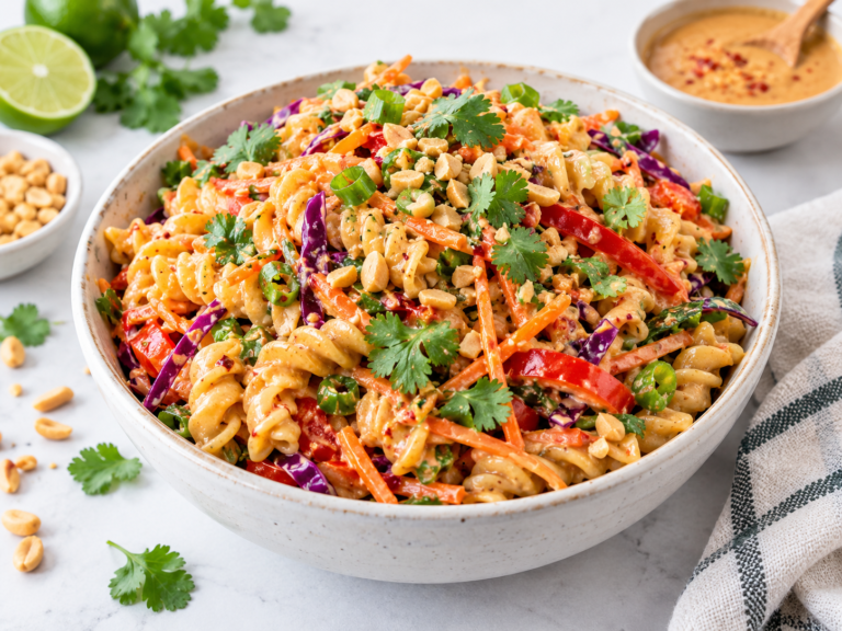 Spicy Thai Pasta Salad