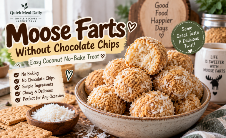 Moose Farts Without Chocolate Chips