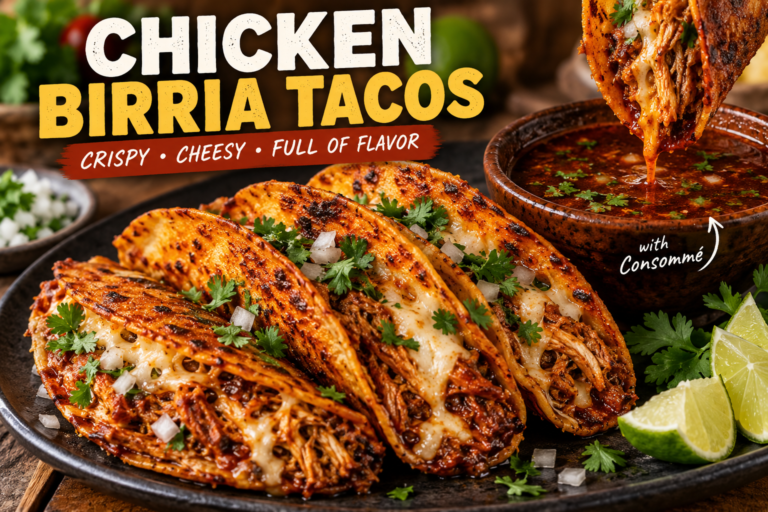 Chicken Birria Tacos Recipe