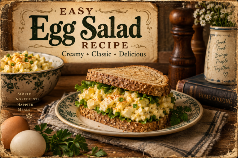 Easy Egg Salad Recipe