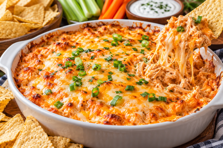 Easy Buffalo Chicken Dip Recipe