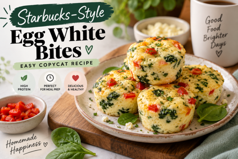 Starbucks-Style Egg White Bites