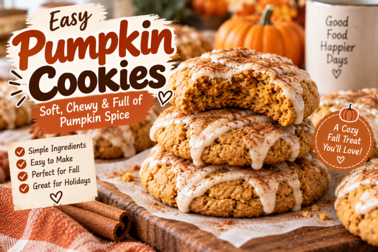 Easy Pumpkin Cookies Recipe