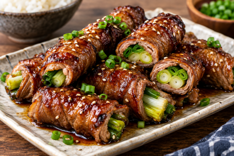 Beef Negimaki Recipe