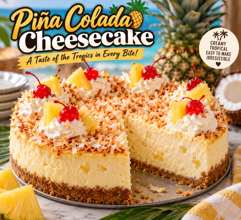 Piña Colada Cheesecake Recipe